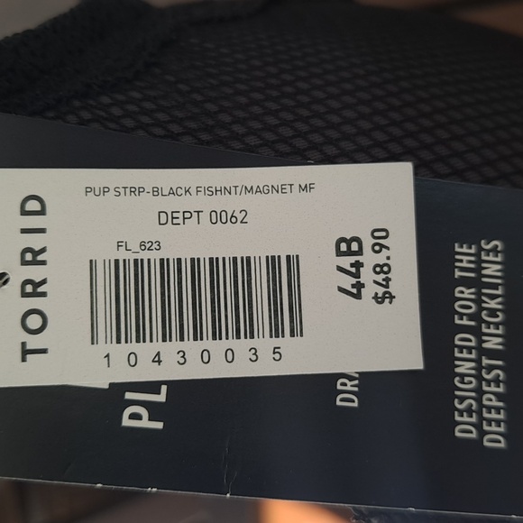 Torrid push up plunge bra size 44B - Picture 6 of 7